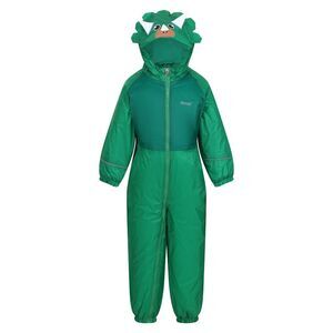 Regatta Childrens/Kids Mudplay III Dinosaur Waterproof Puddle Suit / Jellybean G